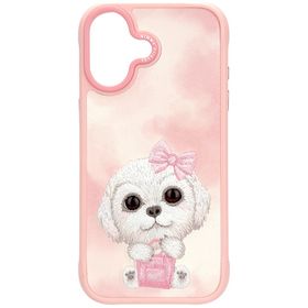 Etui Nimmy Big Eyed Pet 2.0 Dog do       iPhone 17 różowy