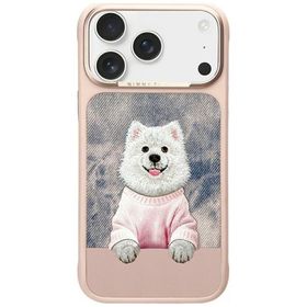 Etui Nimmy Gentle Pets Series Dog        MagSafe do iPhone 17 Pro Max różowy