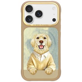 Etui Nimmy Gentle Pets Series Dog        MagSafe do iPhone 17 Pro Max brązowy