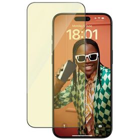PanzerGlass Ultra-Wide Fit iPhone 15 ProMax 6.7" 2in1 Screen Protection Anti-reflective+Anti-Blue Easy Aligner Included 2816