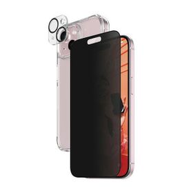 PanzerGlass Privacy Bundle 3in1 iPhone15 Plus 6.7" D3O Hardcase + Screen Protector UWF+ Lens 1136+1174+P2811