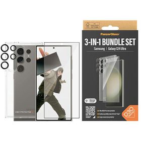 PanzerGlass Bundle 3in1 Sam S24 UltraS928 Hardcase + Screen Protector + Camera Lens B1212+7352