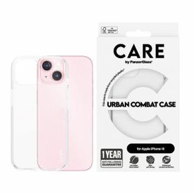 Etui CARE by PanzerGlass Flagship Urban  Combat Case iPhone 15 6,1"  przezroczysty/transparent 1421