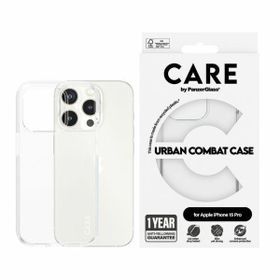 Etui CARE by PanzerGlass Flagship Urban  Combat Case iPhone 15 Pro 6,1"  przezroczysty/transparent 1422