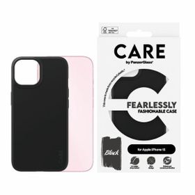 Etui CARE by PanzerGlass Fearlessly      Fashionable Case iPhone 15 6,1" czarny/black 1429