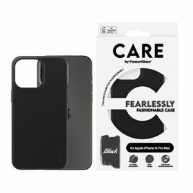 Etui CARE by PanzerGlass Fearlessly      Fashionable Case iPhone 15 Pro Max 6,7" czarny/black 1432