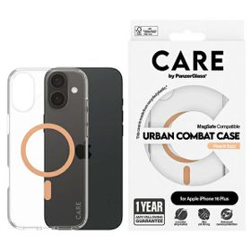 Etui CARE by PanzerGlass Flagship Case   iPhone 16 Plus 6,7" brzoskwiniowy/peachy MagSafe 1375