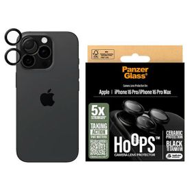 PanzerGlass Hoops Ceramic LensProtector iPhone 16 Pro 6.3" / 16 Pro Max 6.9" 1282