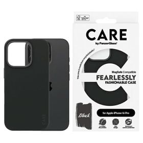 Etui CARE by PanzerGlass Fashion Case    iPhone 16 Pro 6.3" czarny/black MagSafe 1378