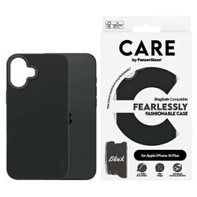 Etui CARE by PanzerGlass Fashion Case    iPhone 16 Plus 6.7" czarny/black MagSafe 1379
