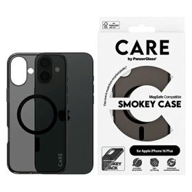 Etui CARE by PanzerGlass Flagship Case   iPhone 16 Plus 6.7" dymny/smokey MagSafe 1351