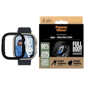 PanzerGlass Snappie Full Body Apple Watch Ultra 2 / Ultra 3 / Ultra 4 49mm Czarny/Black 3724
