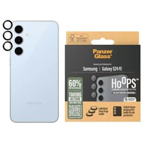 PanzerGlass Hoops Camera Sam S24 FE S721 czarny/black 1464 camera lens protector hoop optic rings