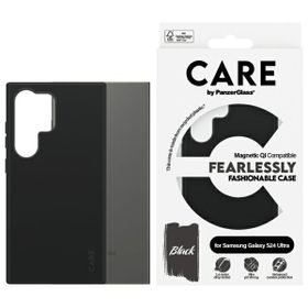 Etui CARE by PanzerGlass Fashion QI Case Sam S24 Ultra czarny/black 1168