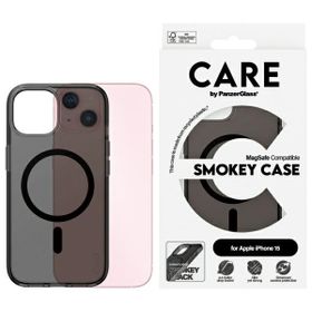 Etui CARE by PanzerGlass Flagship Case   iPhone 15 6.1" dymny/smokey MagSafe 1161