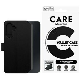 Etui CARE by PanzerGlass Wallet Case M. Kickstand do Samsung Galaxy M17 5G / A17 / A17 5G czarny