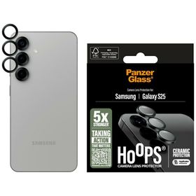 Szkło ceramiczne na obiektyw PanzerGlass Hoops Lens Protector do Samsung Galaxy S25 ceramic