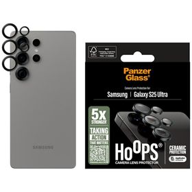 Szkło ceramiczne na obiektyw PanzerGlass Hoops Lens Protector do Samsung Galaxy S25 Ultra ceramic
