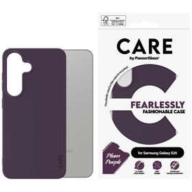 Etui CARE by PanzerGlass Fashion do Samsung Galaxy S25 fioletowy