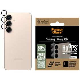 Szkło hartowane na obiektyw PanzerGlass Hoops Lens Protector do Samsung Galaxy S25+ przezroczysty