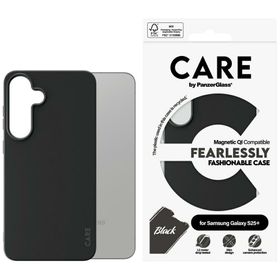 Etui CARE by PanzerGlass Fashion QI do Samsung Galaxy S25+ czarny