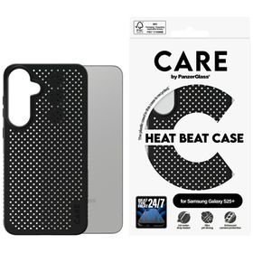 Etui CARE by PanzerGlass Feature Heat Beat do Samsung Galaxy S25+ czarny