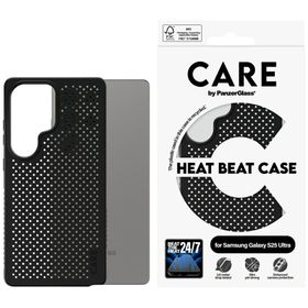 Etui CARE by PanzerGlass Feature Heat Beat do Samsung Galaxy S25 Ultra czarny
