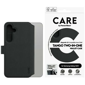 Etui CARE by PanzerGlass Feature Tango 2w1 Wallet do Samsung Galaxy S25+ czarny