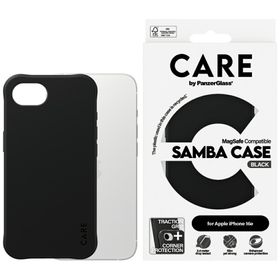 Etui CARE by PanzerGlass Samba Case      MagSafe do iPhone 16e / 17e czarny
