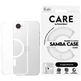 Etui CARE by PanzerGlass Fashion MagSafe do iPhone 16e / 17e przezroczysty