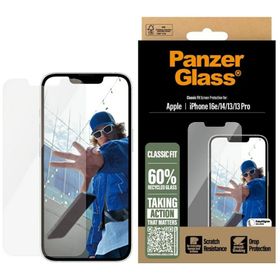 Szkło hartowane PanzerGlass Classic Fit  do iPhone 17e/16e/14/13/13 Pro