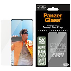 Szkło ceramiczne PanzerGlass Ceramic Ultra-Wide Fit do Samsung Galaxy S25 Edge