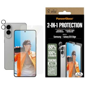 Zestaw ochronny PanzerGlass Hoops+UWF 2w1 Szkło+Lens do Samsung Galaxy S25 Edge