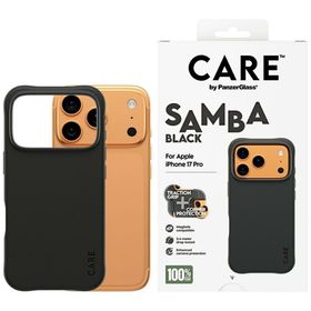 Etui CARE by PanzerGlass Fashionable     Samba MagSafe do iPhone 17 Pro czarny