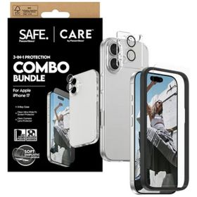 Zestaw ochronny CARE by PanzerGlass      Fashionable Combo 3w1 Etui+Szkło+Lens do iPhone 17