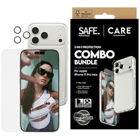 Zestaw ochronny CARE by PanzerGlass      Fashionable Combo 3w1 Etui+Szkło+Lens do iPhone 17 Pro Max