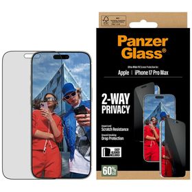 Szkło prywatyzujące PanzerGlass          Ultra-Wide Fit EasyAligner do iPhone 17 Pro Max