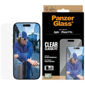 Szkło hartowane PanzerGlass Classic Fit  EasyAligner do iPhone 17 Pro