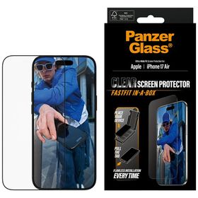 Szkło hartowane PanzerGlass Ultra-Wide   Fit Fastfit do iPhone Air