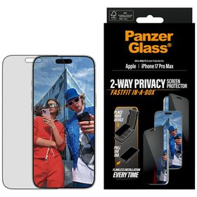 Szkło prywatyzujące PanzerGlass          Ultra-Wide Fit Fastfit do iPhone 17 Pro Max