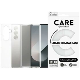 Etui CARE by PanzerGlass Flagship Urban Combat do Samsung Galaxy Z Fold7 przezroczysty