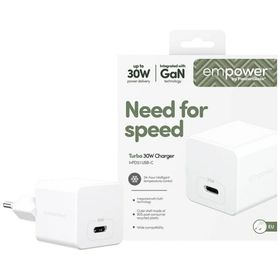 Ładowarka sieciowa empower by PanzerGlass Turbo 30W USB-C srebrno-czarny