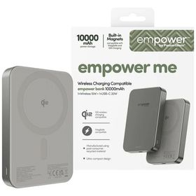 Powerbank empower by PanzerGlass Bank 10000mAh tytanowy