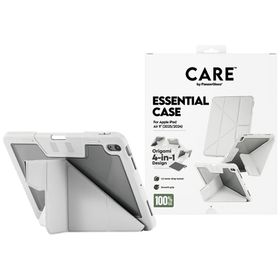 Etui Care by PanzerGlass Y fold do iPad Air 11" M2 2024 / M3 2025 / M4 2026 jasnoszary
