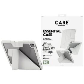 Etui Care by PanzerGlass Y fold do iPad Air 13" M2 2024 / M3 2025 / M4 2026 jasnoszary