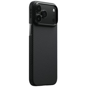 Etui PITAKA Ultra-Slim MagSafe do iPhone 17 Pro czarno szary