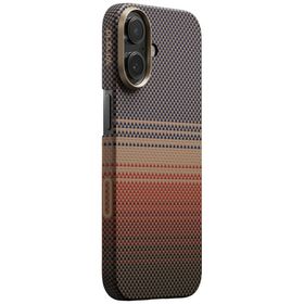 Etui PITAKA Ultra-Slim MagSafe do iPhone 17 sunset