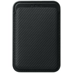 Portfel magnetyczny PITAKA Woven Wallet MagSafe do telefonu czarno szary