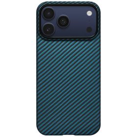 Etui PITAKA Ultra-Slim MagSafe do iPhone 17 Pro / 18 Pro czarno niebieski