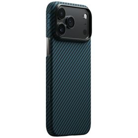 Etui PITAKA Ultra-Slim MagSafe do iPhone 17 Pro Max czarno niebieski